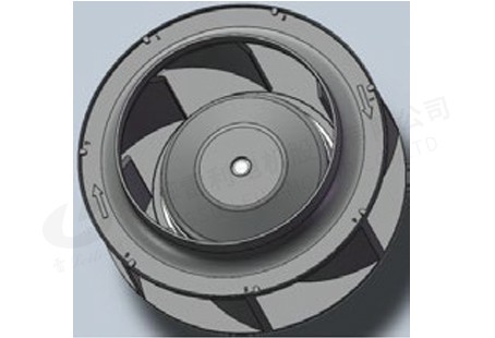 Φ133 EC backward-curved centrifugal fan