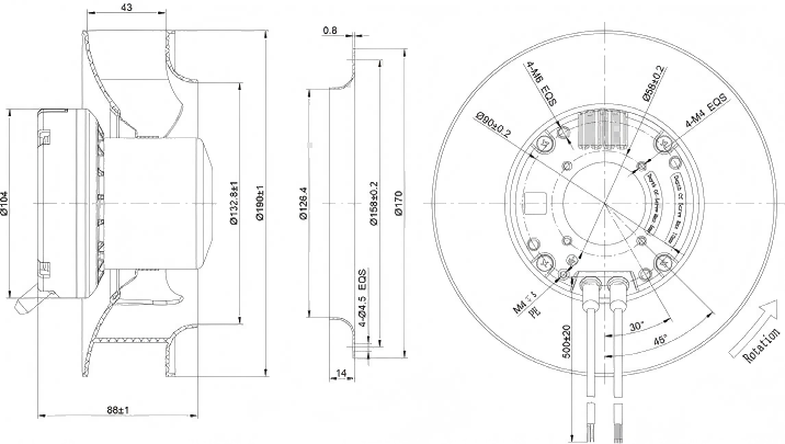 Φ190 EC Backward-curved Centrifugal Fan-3