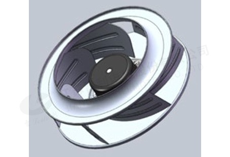Φ310 EC Backward-curved Centrifugal Fan Dimensions