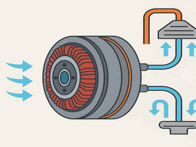 Cooling Methods for Axial Flux Motors