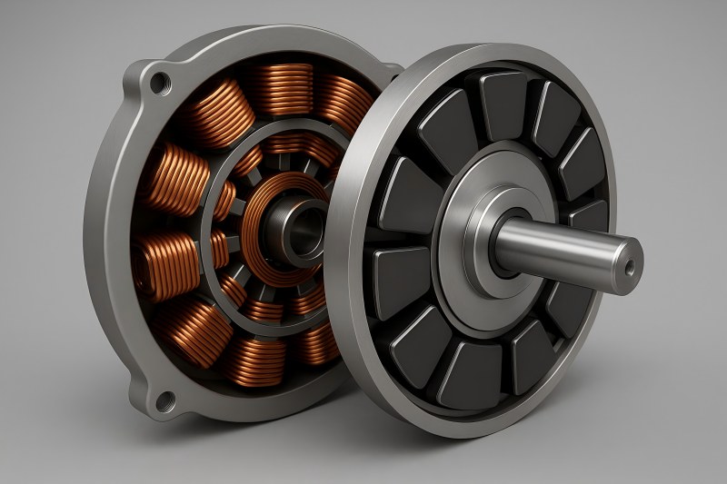Axial Flux Motor Integration with Gearboxes and Direct-Drive Systems