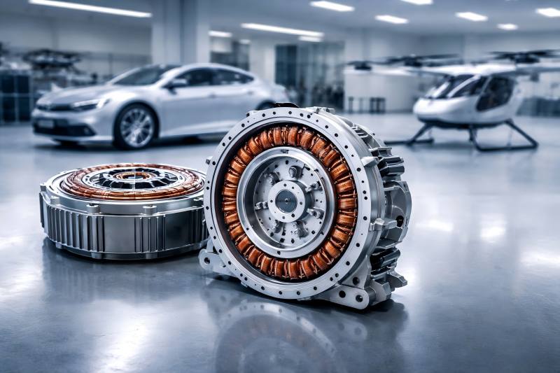 Axial Motors in Lightweight Electrification Solutions