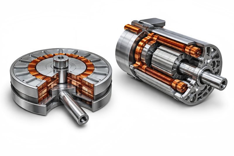 Advantages of Axial Flux Motors Over Radial Flux Motors in Electric Vehicles