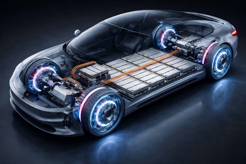 Axial Flux Motors Over Radial Flux Motors in Electric Vehicle