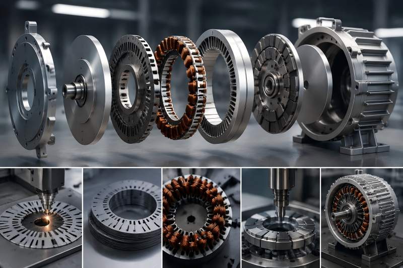 Axial Flux Motor Manufacturing Process