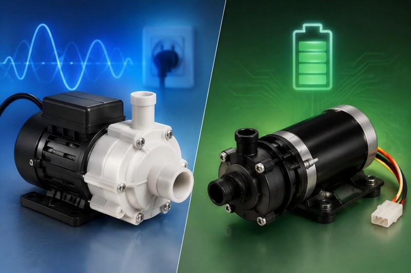 AC Drainage Motor vs DC Drainage Motor