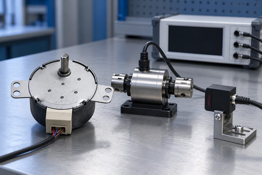 Geared Stepper Low Speed Efficiency Measurement