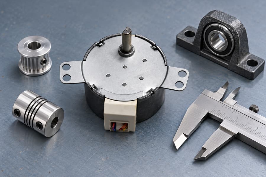 Geared Stepper Output Shaft Load Review