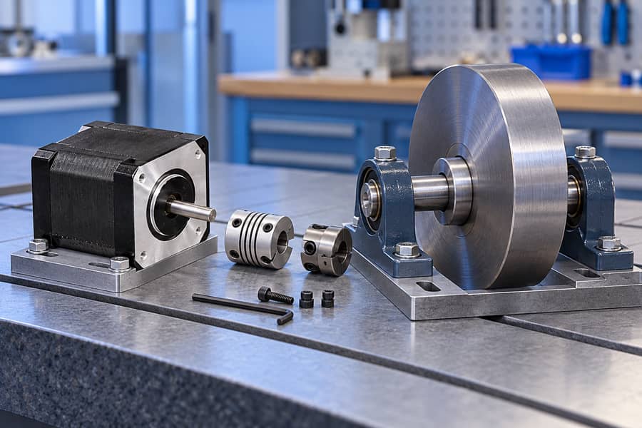 Hybrid Stepper High Inertia Load Matching