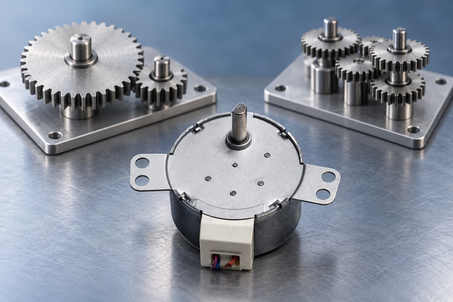 Single Stage And Multi Stage Geared Steppers