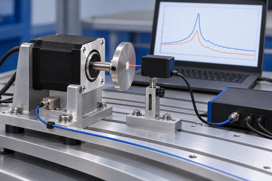 Stepper Axis Vibration Measurement Stepper Axis Vibration Measurement