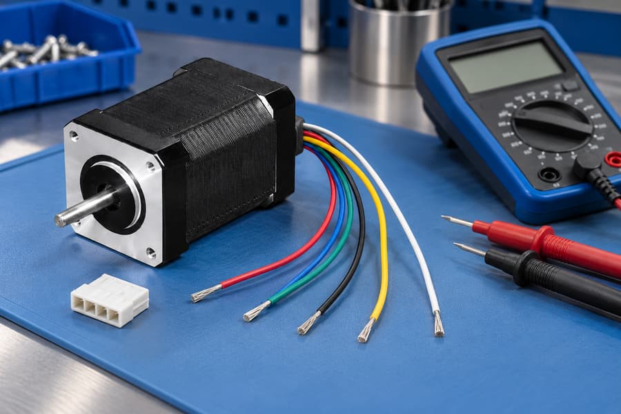 Stepper Motor Lead Identification