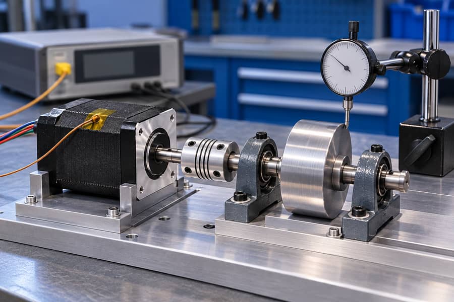 Stepper Motor Thermal And Motion Testing Stepper Motor Thermal And Motion Testing