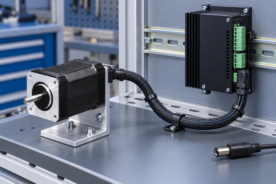 Stepper Motor Wiring And Commissioning